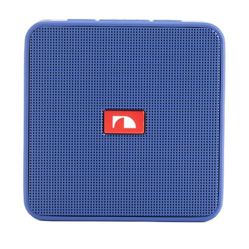 Caixa De Som Portátil Nakamichi Cubebox Bluetooth Ipx7 5w Azul Nm-cubeboxblue