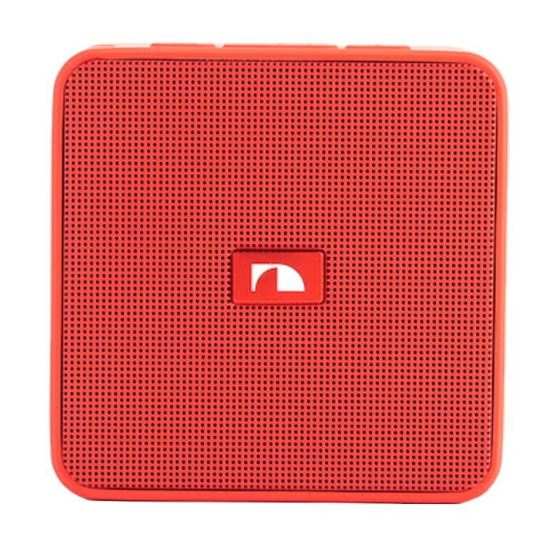 Caixa De Som Portátil Nakamichi Cubebox Bluetooth Ipx7 5w Vermelho Nm-cubeboxred