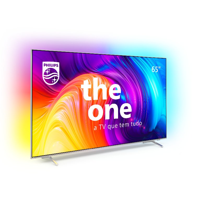Smart Tv Philips 65 The One Ambilight 4k Uhd Led Android Tv 120hz 65pug880778 Girafa Loja 4496