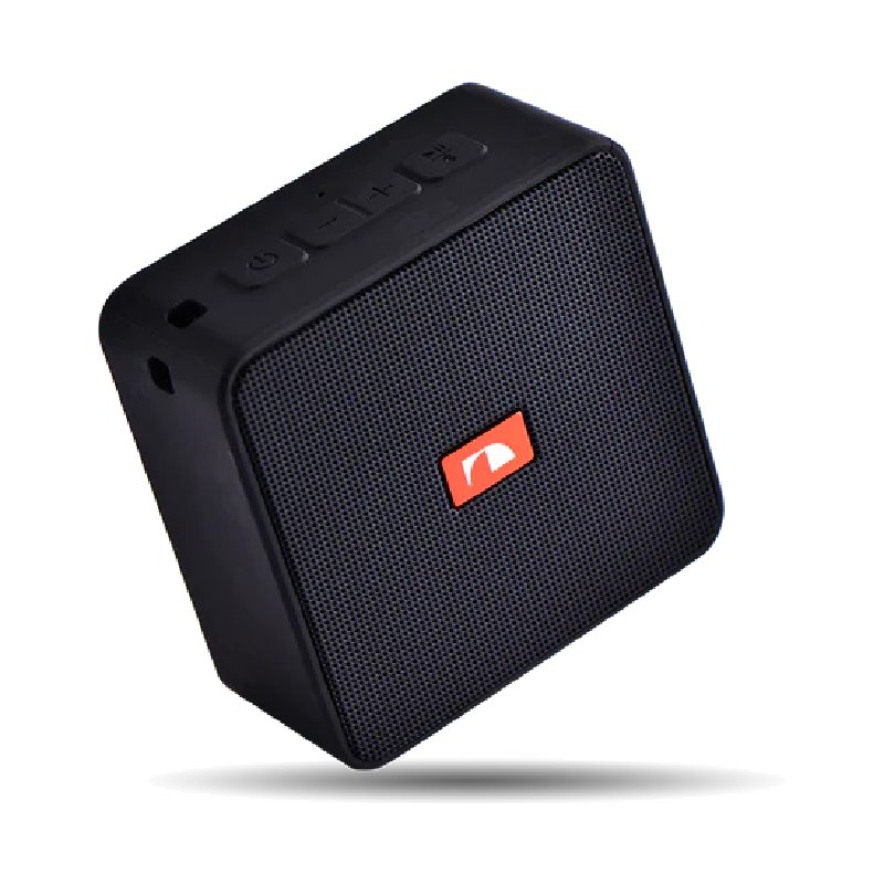 Caixa de Som Portátil Nakamichi Cubebox Bluetooth IPX7 5W Preto NM-CUBEBOXBLK