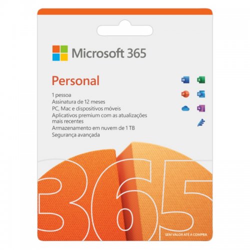 Licença Microsoft Office 365 Personal 12 Meses de Assinatura | Girafa: Loja  de Eletrônicos, Eletrodomésticos, Celulares e Mais!