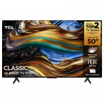 Smart TV TCL 50'' LED UHD 4K Google TV Dolby Vision Atmos Preto 50P755