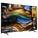 Smart TV TCL 65'' LED UHD 4K Google TV Dolby Vision Atmos Preto 65P755