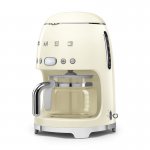 Cafeteira Smeg 50's Retrô 1,4 Litros 1050W 127V Creme DCF02CRUS