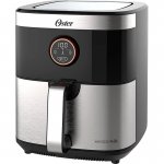 Fritadeira AirFryer Oster OFRT660 4,8L 1500W 220V Preto e Cinza