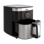 Fritadeira AirFryer Oster OFRT660 4,8L 1500W 220V Preto e Cinza