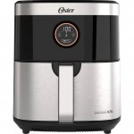 Fritadeira AirFryer Oster OFRT660 4,8L 1500W 220V Preto e Cinza