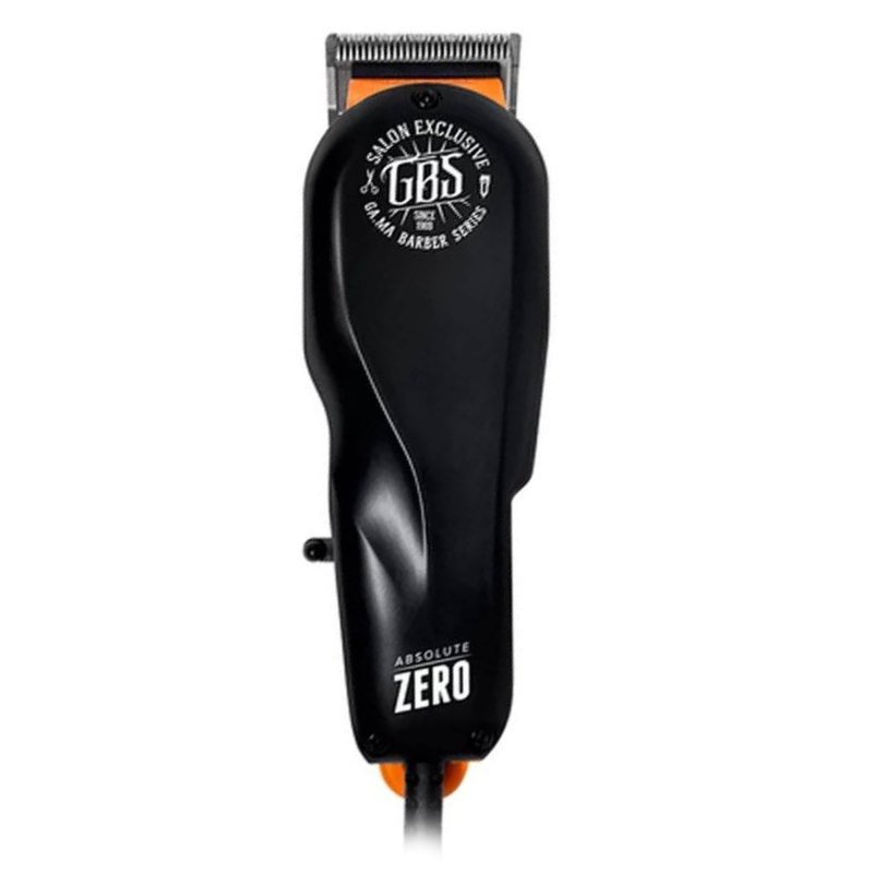 Máquina de Corte Gama Italy Barber Series GBS Absolute Zero 220V Preto e Laranja ABSOLUTE-ZERO-220V